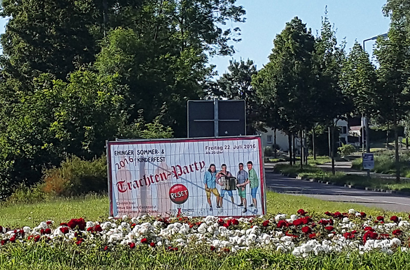 Stoffbanner Sommerfest Ehingen